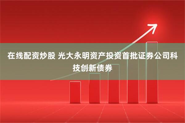 在线配资炒股 光大永明资产投资首批证券公司科技创新债券